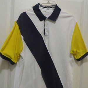 Sun River Polo Shirt - Vintage 90's Era - Bright Colors - Medium